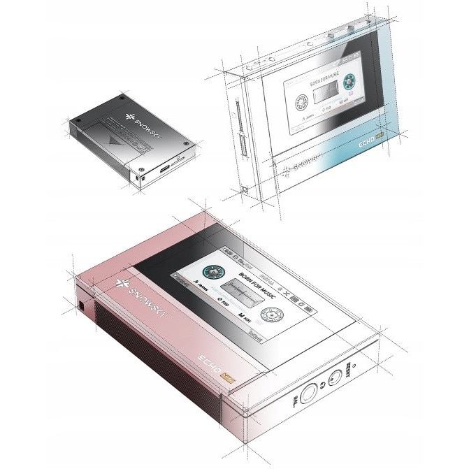 Mini player muzical portabil, FIIO, 3.5mm si 4.4mm, Bluetooth