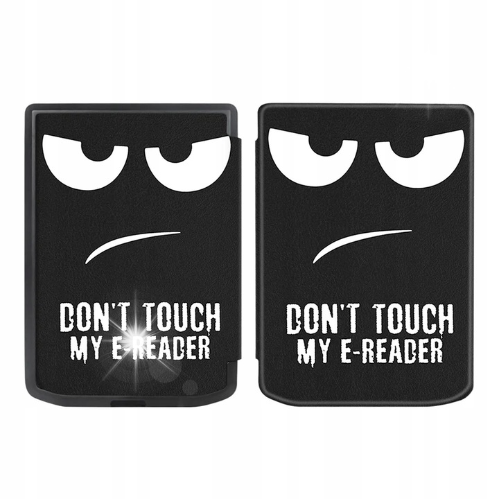 TPU Grafikus tok Pocketbook Verse/Verse Pro 629 634-hez, többszínű, automatikus ébresztés és alvás funkcióval