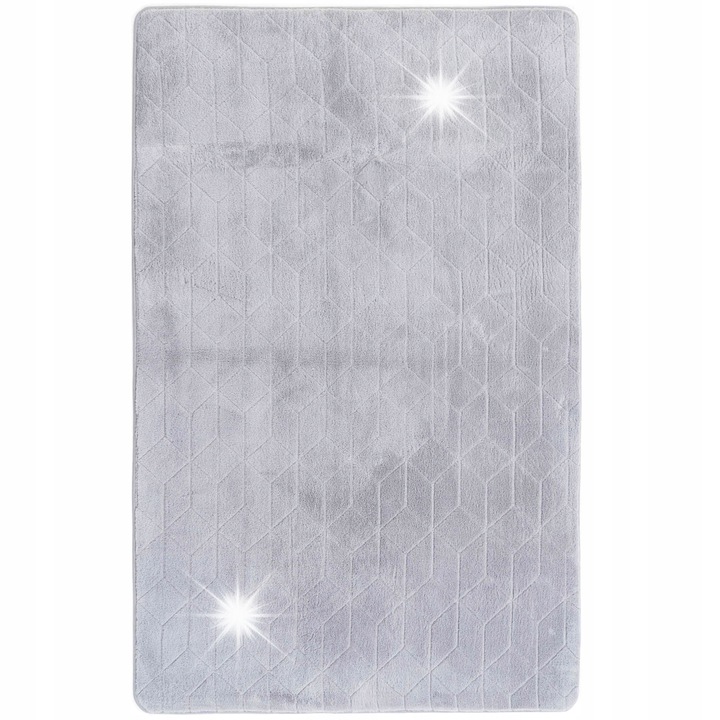 Covoare Rabbit 3D, 160x230cm, poliester, antiderapant, multicolor