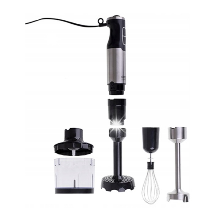 Blender vertical multifunctional Camry, 1600W, 2.0L, accesorii din inox