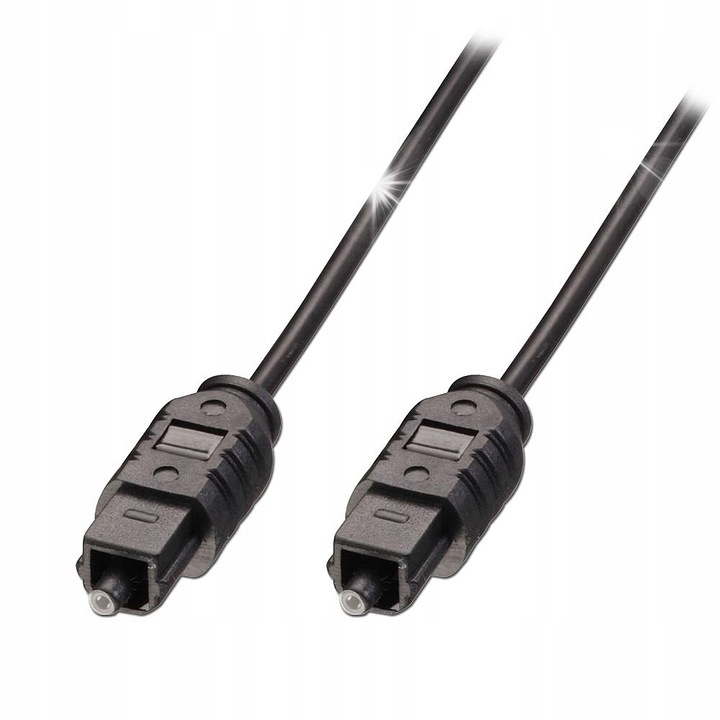 Cablu audio TosLink Lindy 5m, Super Slim, 2.2mm, rezistent la interferente