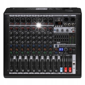 Mixer audio, Yamaha, AG03 MK2, 3 canale, USB, negru, 126x201x63mm
