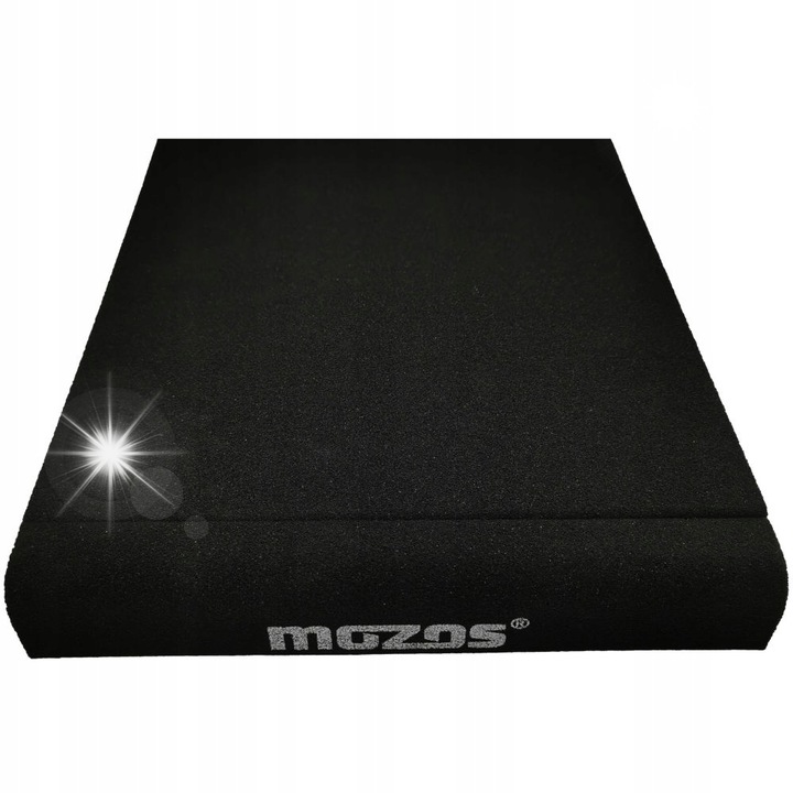 Suport pentru monitoare audio, Mozos ISOPAD-S, 170x300x40mm, negru
