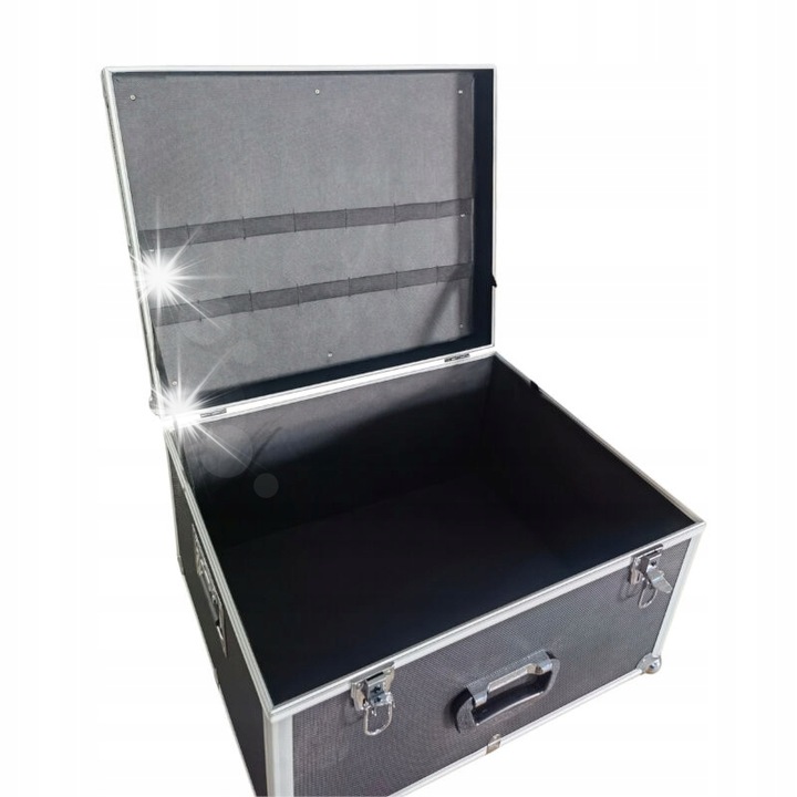Szállítódoboz, DNA, CASE 53x43x30, 2 kulcs, rétegelt lemez és alumínium, audio berendezésekhez és kiegészítőkhöz