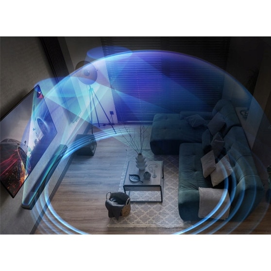 Soundbar activ, Klipsch, Flexus Core 200, 3.1.2 Dolby Atmos, Bluetooth, negru