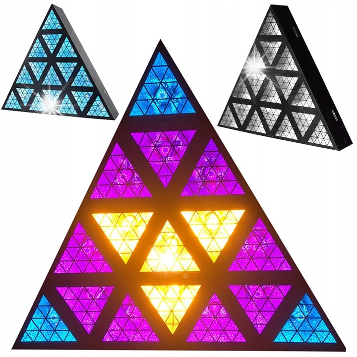 Echipament de iluminat, Light4Me, efect LED 64x2W RGBA, 20 programe, dimmer liniar, 70°