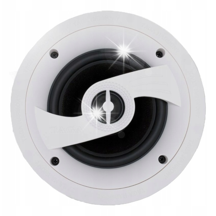 TAGA Harmony TVR-10 hangerőszabályzó, 12 fokozatú, fehér, 6.8x3.9cm, teljes készlet