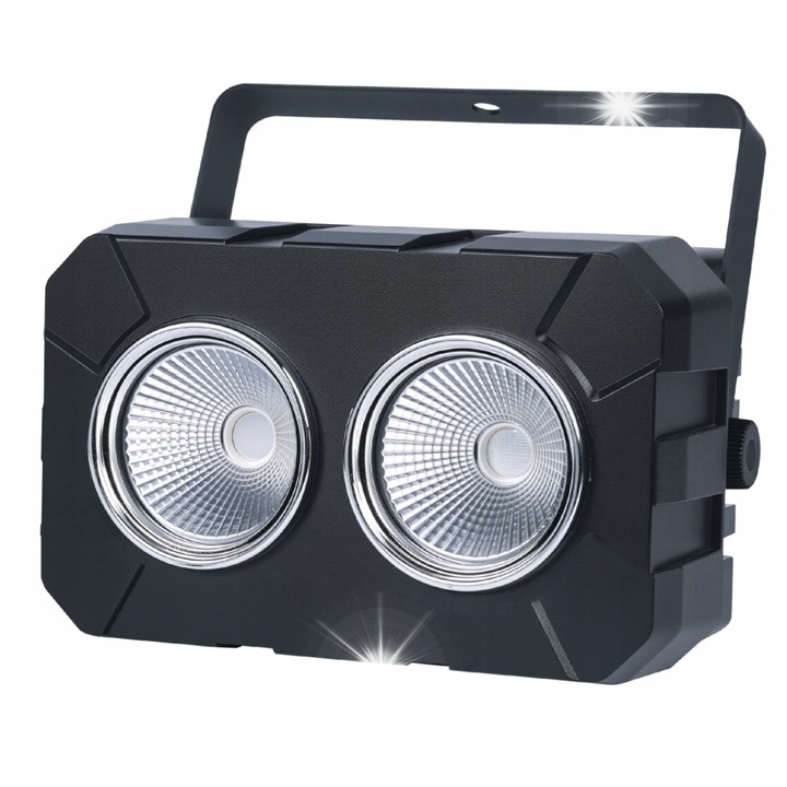 Blinder UV 2x50W COB LED lámpa4Me, 60°-os világítási szög, 22x14x13,7cm, fekete
