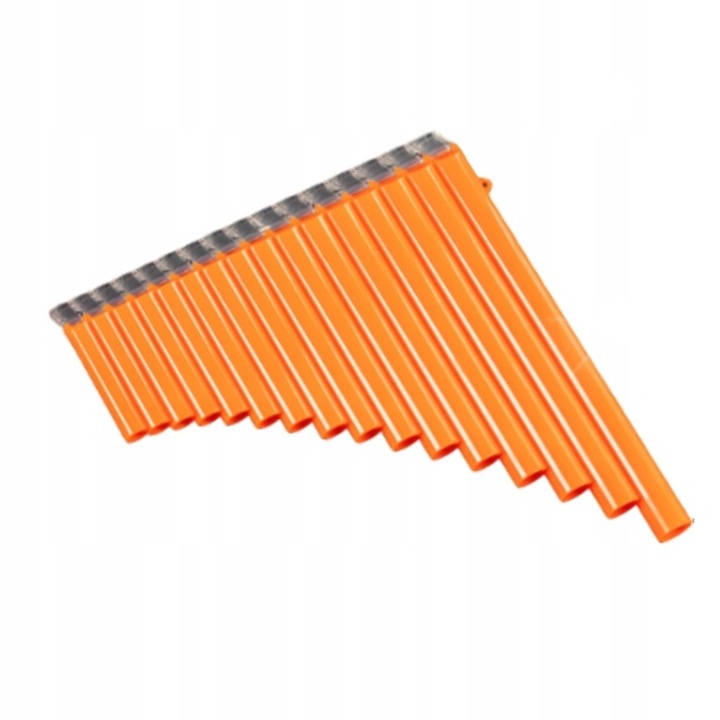 Nai Pana Kera Audio PX-16, portabil, 16 tuburi, portocalie, 23x26cm