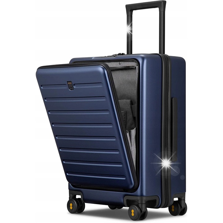 Troler Level8, 20", 35L, policarbonat, 21,6x14,9x10,2 inch