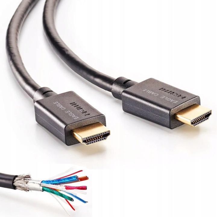 Cabluri HDMI 2.1 Eagle Cable Deluxe, 1.5m, 10K, HDR10+, eARC