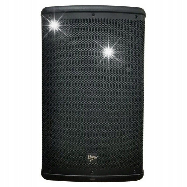 Coloana activa V-Tone FPX 15, woofer 15", 400W RMS, Bluetooth 5.0 TWS, DSP cu preseturi Monitor/Sub/Vocal/PA, intrari XLR/jack, negru