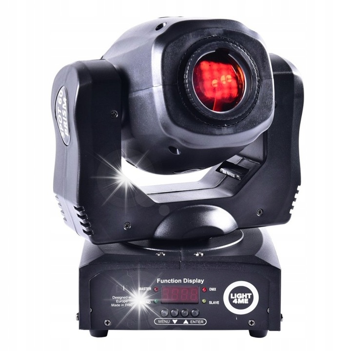 Reflector LED LIGHT4ME MINI SPOT 60 PRISM, 60W, 2400 lux, 7 culori, 193x151x284mm