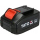 Acumulator Li-Ion 18 V 4 Ah, 120 minute incarcare, protectie impotriva supraincalzirii, Yato