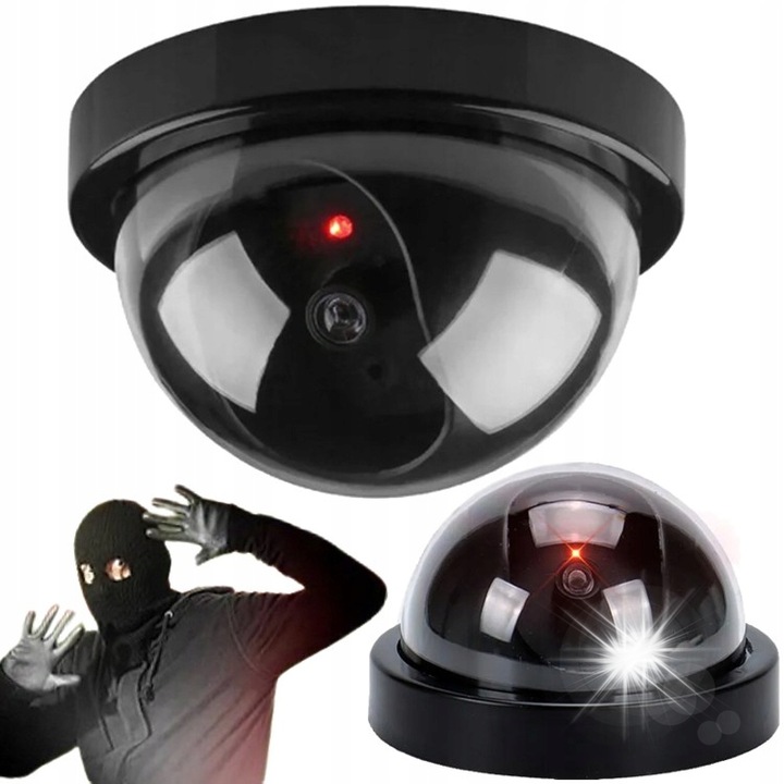 Камера за наблюдение, с червен светодиод, 11,5x7,5см, включен монтажен комплект