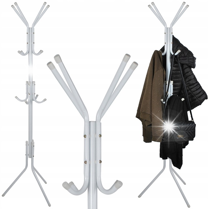 Cuiere, Ruhhy, 12 hacute, alb, 42x42x175cm, set de montaj