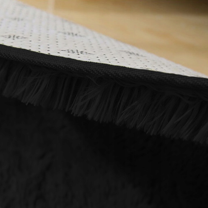 Covor Shaggy Strado 200x300cm BlackSky, moale, dens, pentru interior