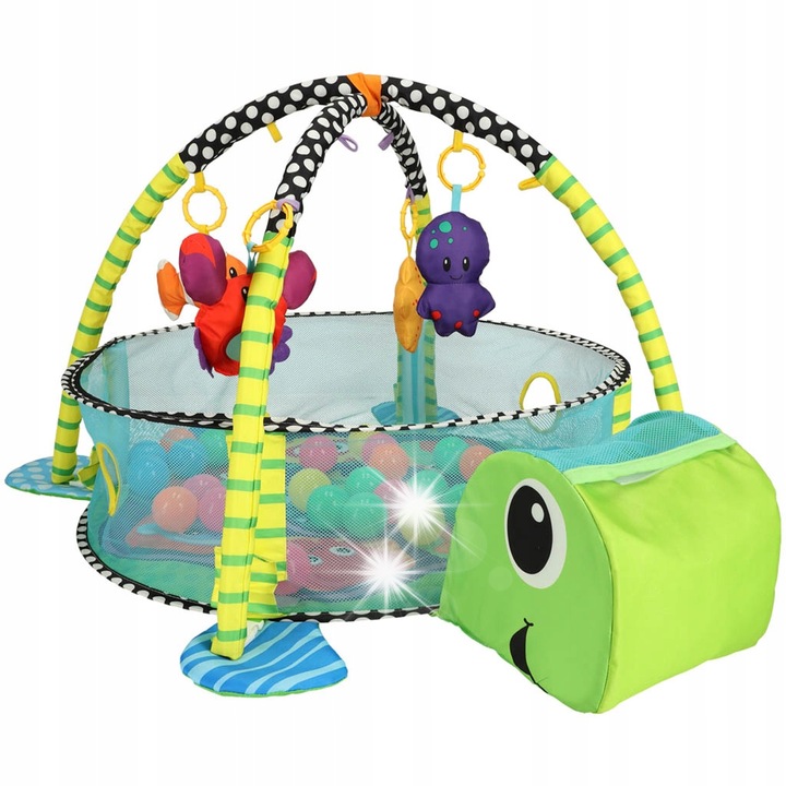 Активна гимнастика 3в1, Многоцветна, 0+, с топки