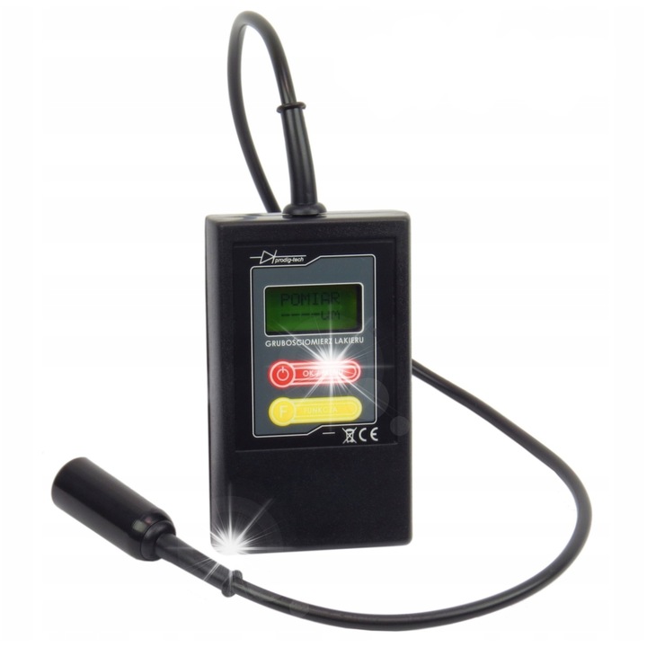 Тестер за дебелина на боя Prodig-tech GL-1S+, 0-1100um, с LED асистент, захранване 9V
