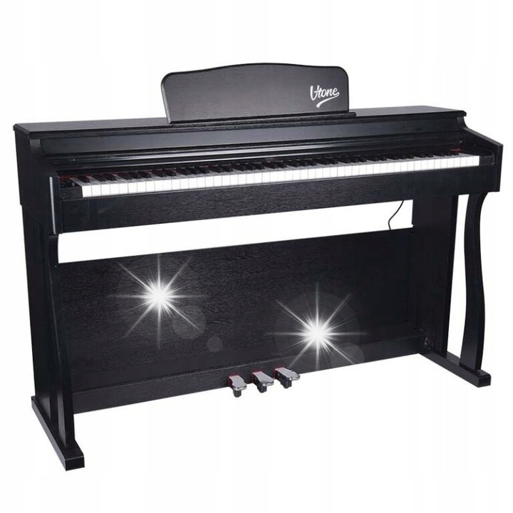 V-Tone BL-8808 digitális zongora, 88 billentyű, fekete
