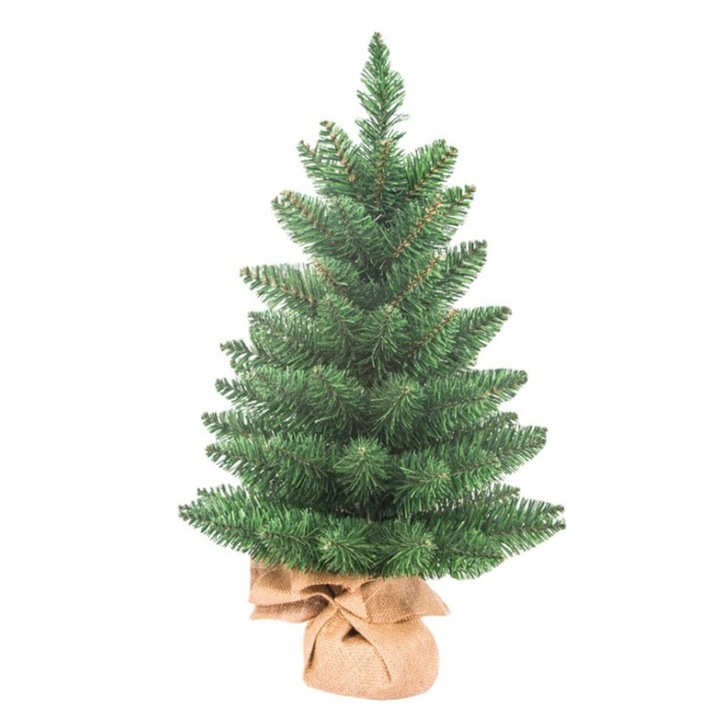 Műfenyő 60cm, havas, jutatalpú, szett