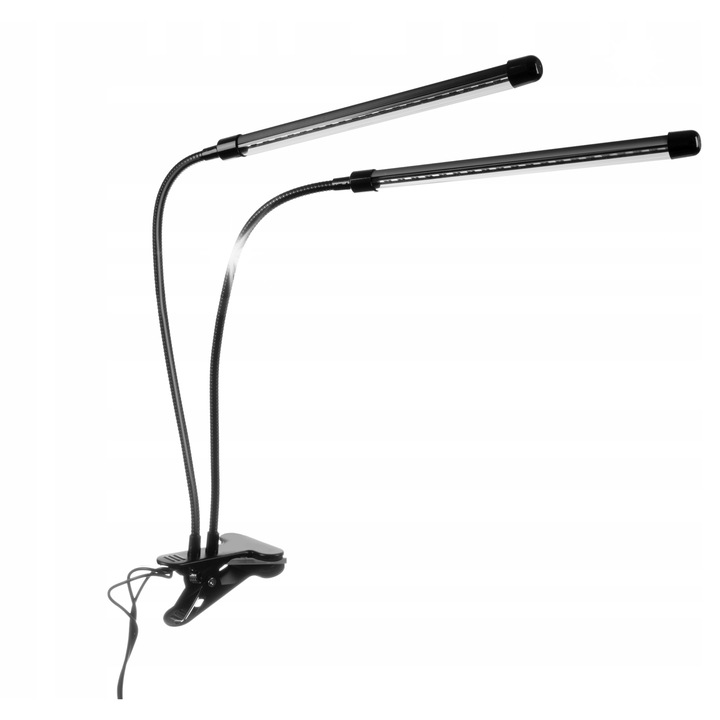Lampa LED de crestere pentru plante Gardlov, 2 panouri, 20W, 68x12x7cm
