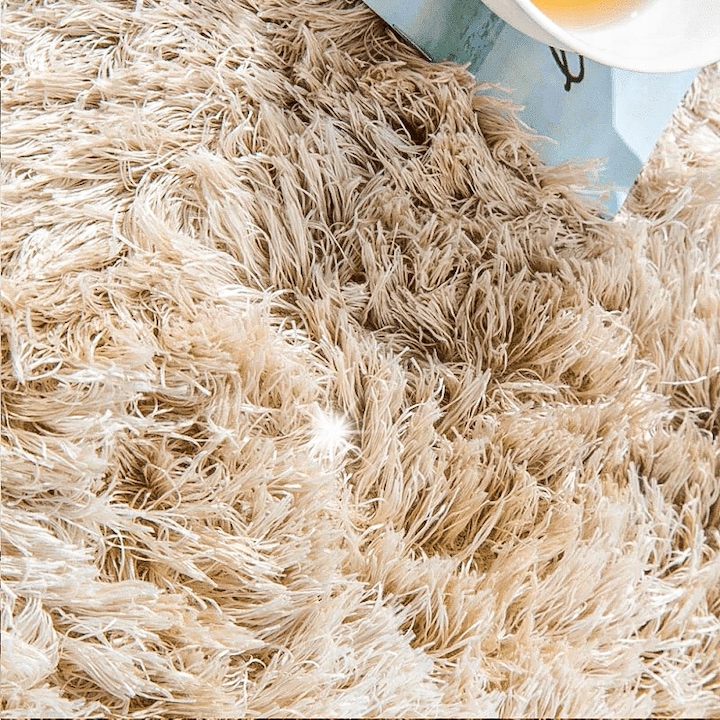 Килим Shaggy Strado Ombre 100x150 см Камел, противоплъзгащ, мек