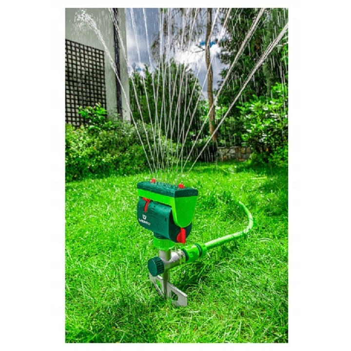 Осцилиращ разпръсквач Verto, 4 функции, зелен, 208м2