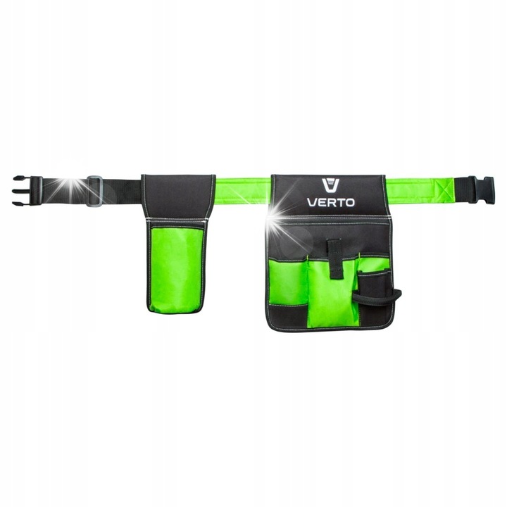 Verto szerszámöv, 6 zsebes, poliészter, 118 cm