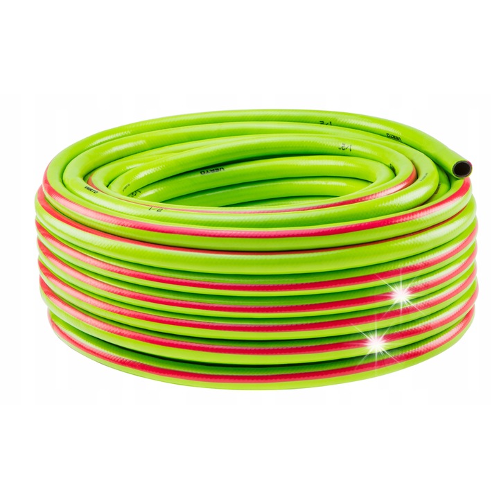 Verto kerti tömlő 30m, 1/2", 3 rétegű, UV-álló, 1 db-os készlet