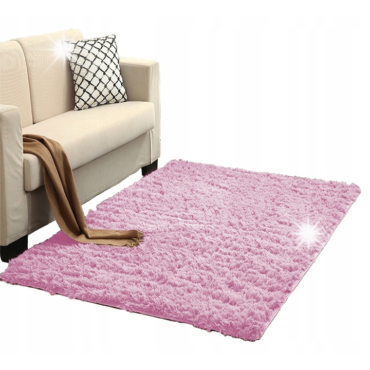 Shaggy Szőnyeg Strado 120x170cm PinkPanther, puha, 3,5cm vastagságú