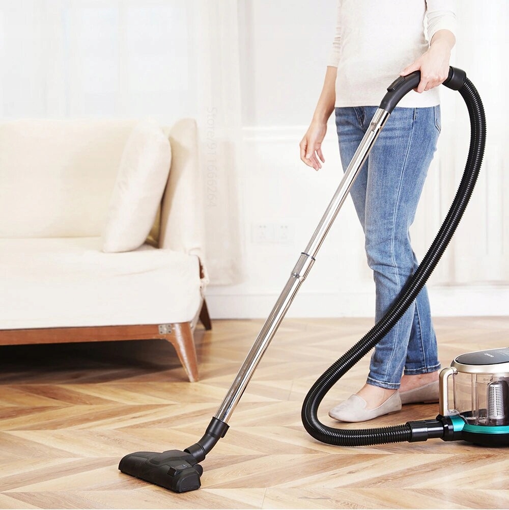 Aspirator Eureka Apollo 800W, 20000PA, negru-verde, recipient 2L