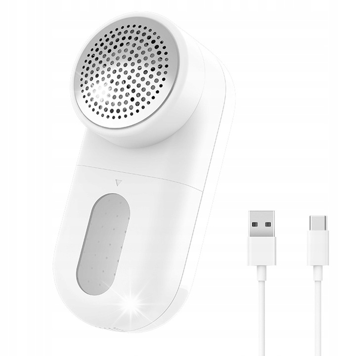 Aspirator de par Xiaomi Mijia Lint Remover, 90 minute autonomie, 0.35mm, alb, 14.5x6.20x6.5cm