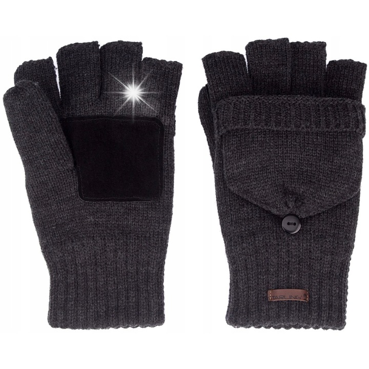 Manusi de iarna fara degete Starling, pentru femei si barbati, M