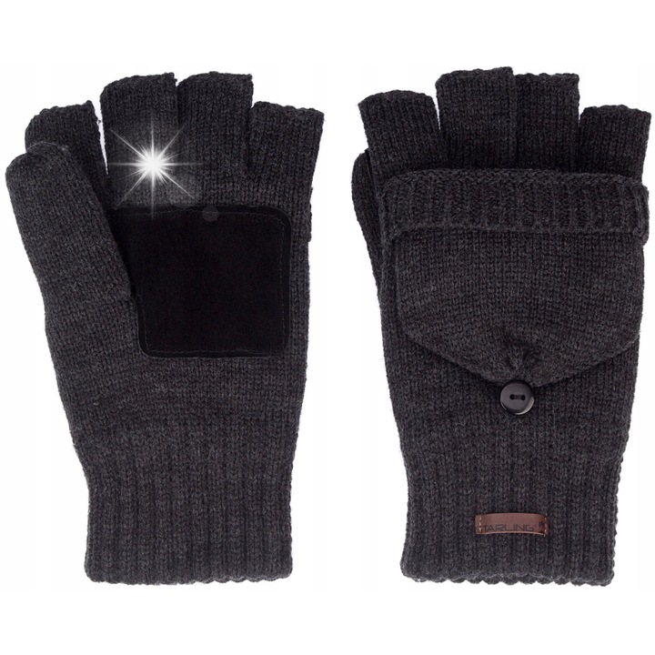 Manusi de iarna fara degete pentru femei si barbati Starling, XL