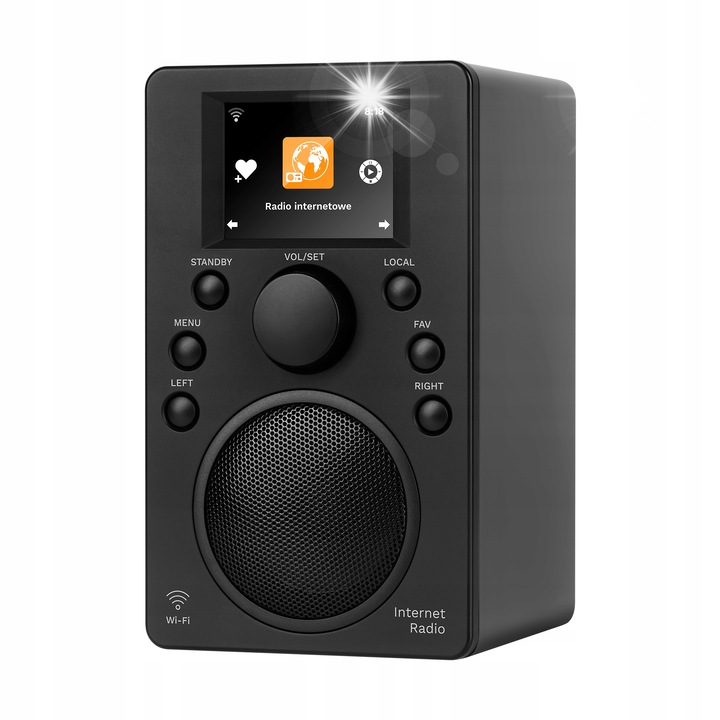 Радио с часовник Kruger&Matz, Bluetooth 5.0, Wi-Fi, 2,4"