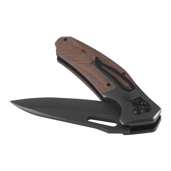 Cutit pliabil, Neo Tools, 22 cm, inox, maner din lemn