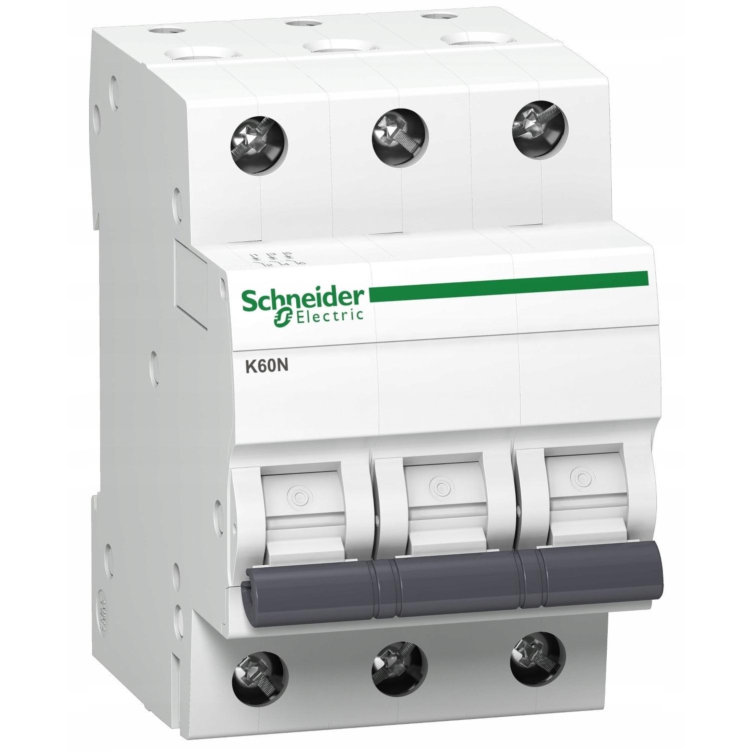 K60n Dispozitiv de protectie Schneider K60N, 3P, 32A, montaj pe sina DIN, 17 ...