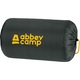 Спален чувал тип мумия Abbey, 220x80см, водоустойчив, 4C, сиви и сребърни цветове, включен комплект.