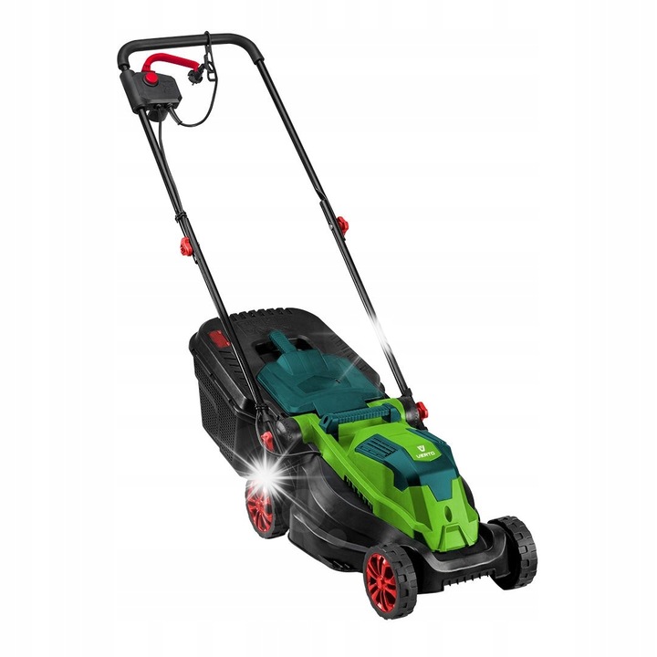 Електрическа косачка, Verto, 1400W, 320мм, 30л, 3 степени на височина