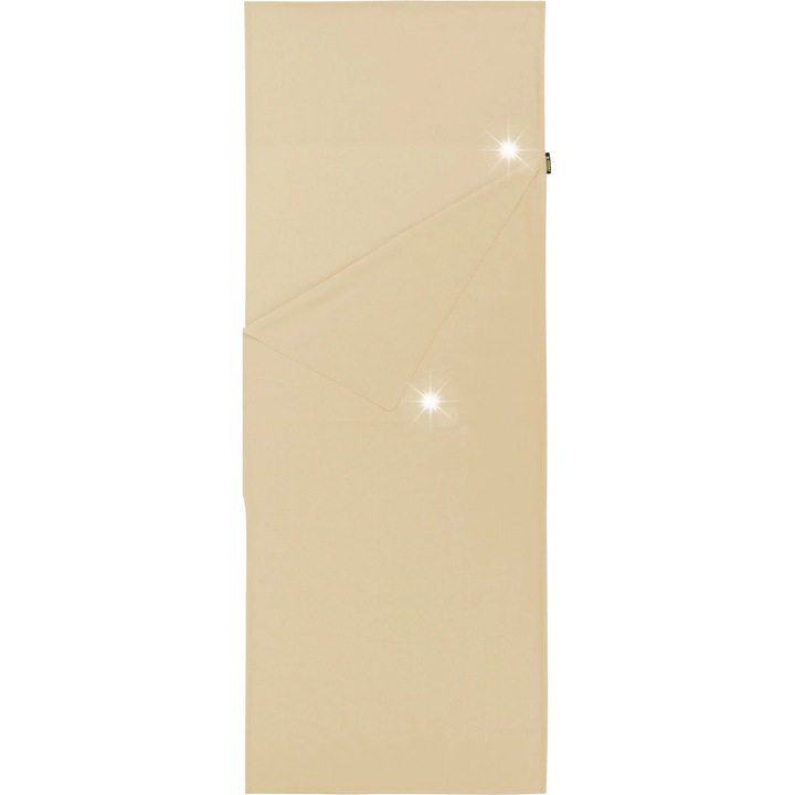 Подплата за спален чувал Abbey Camp, памук, 220x80см, тегло 320гр, с вграден ръкав за възглавница