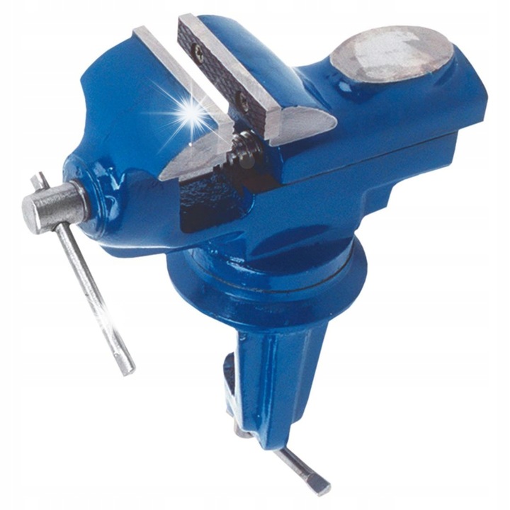 Menghina Topex obrotiva 60 mm, 150x64x185mm, cu kowadlo