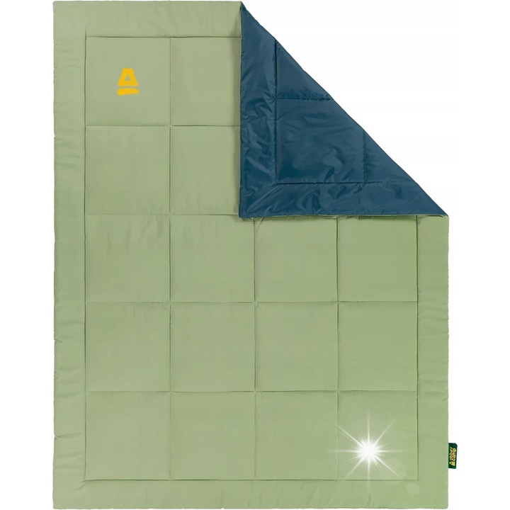 Patura picnic plaja Abbey Saopaolo 180x140cm, poliester, impermeabil, cu manere de transport