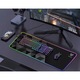 Mousepad gaming Onikuma, RGB, 12 moduri iluminare, negru, 80x30cm