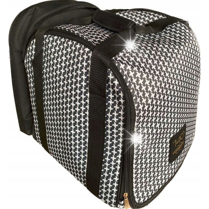 Torba transportoare pentru Thermomix TM6 TM5 TM31, VORWERK, poliester 600D, cu compartimente, neagra