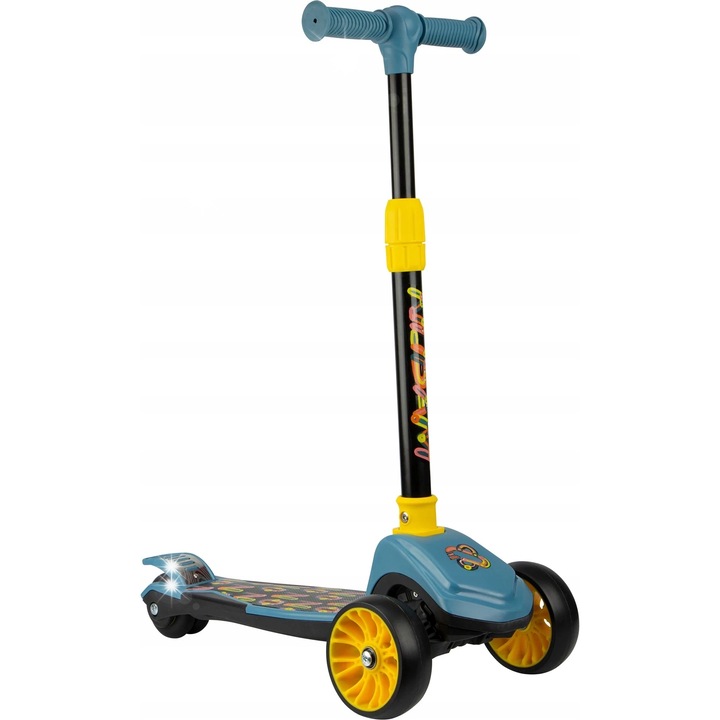 Nijdam Boulevard Ranger roller, 120mm kerekek, állítható magasság 70-81cm, többszínű, méretek 58x28x77cm