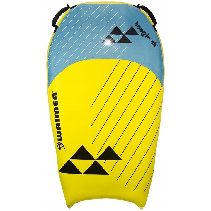 Waimea Boogie Air bodyboard deszka, 106x60x14cm, sárga/kék