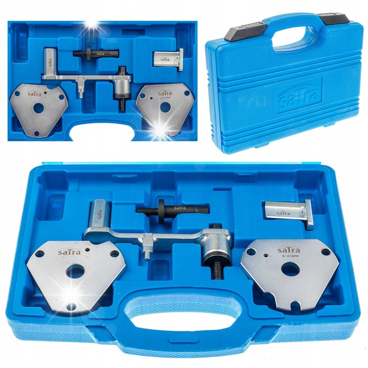 Set blocare distributie Fiat 1.6 16V, Falcon, cu instrumente de tensionare M8-M10, inclusiv blocare volanta, 1995-2009
