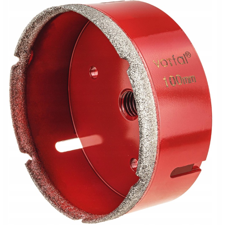 Burghiu diamantat 100 mm M14, Vorfal, pentru gresie, granit, marmura