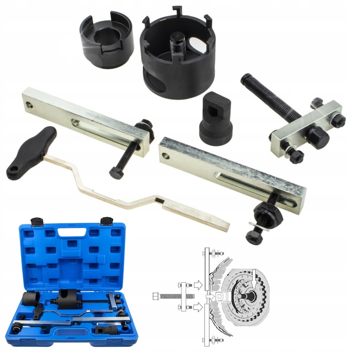 Комплект инструменти за смяна на съединител DSG, Falcon, VW Golf 2004-2005, Audi A3 2004, 7 скорости, 6 скорости